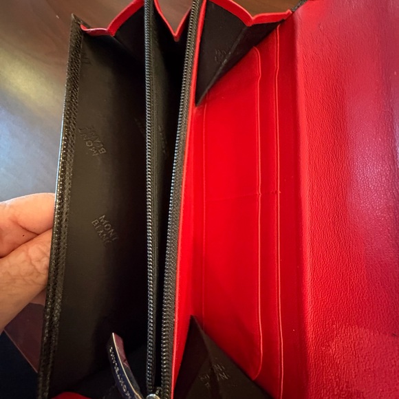Montblanc Black and red La Vie De Boheme Large  Wallet - Picture 6 of 6